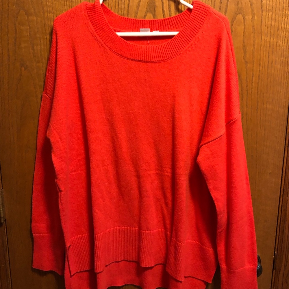 GAP Light Weight Orange Sweater XXL
